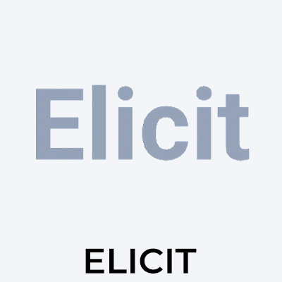 The word elit on a white background.